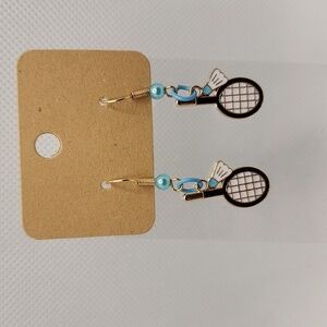 Badminton Earrings